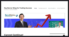 Desktop Screenshot of blog.tradingsuccess.com