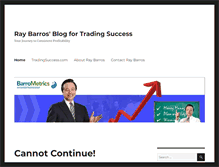 Tablet Screenshot of blog.tradingsuccess.com